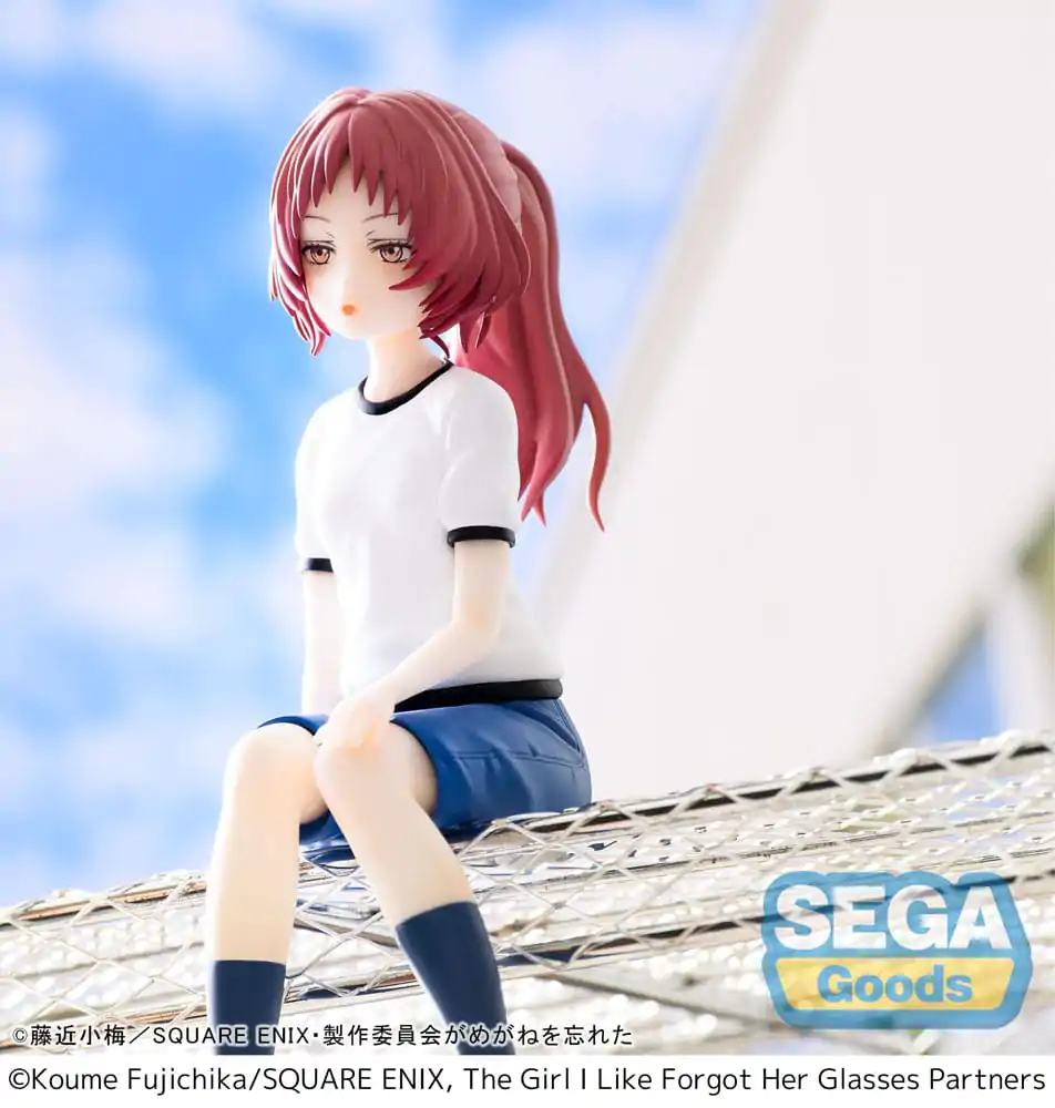 The Girl I Like Forgot Her Glasses PM Perching PVC Statue Ai Mie 14 cm Produktfoto