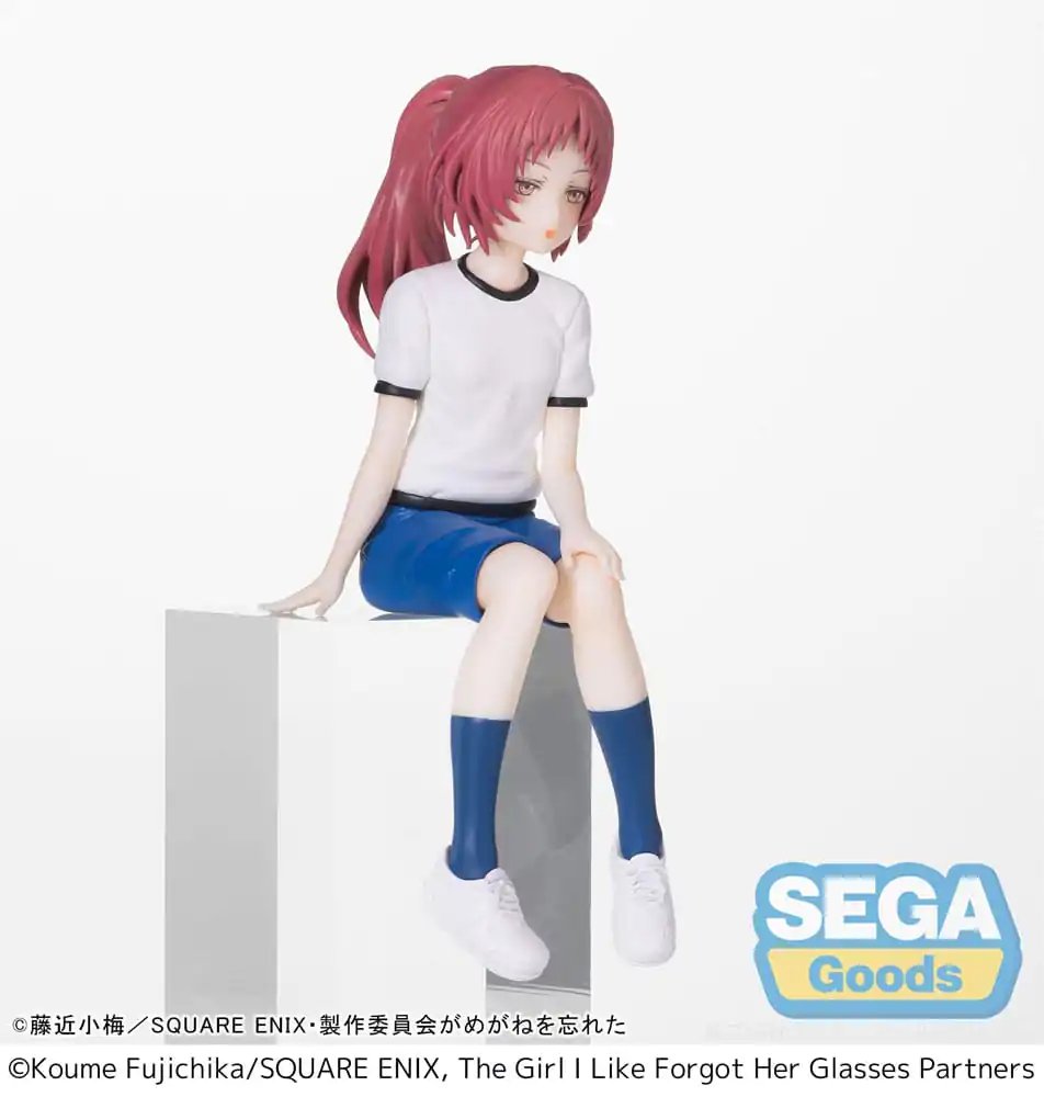 The Girl I Like Forgot Her Glasses PM Perching PVC Statue Ai Mie 14 cm Produktfoto