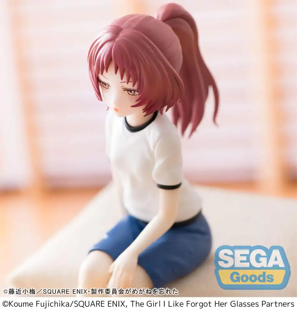 The Girl I Like Forgot Her Glasses PM Perching PVC Statue Ai Mie 14 cm Produktfoto