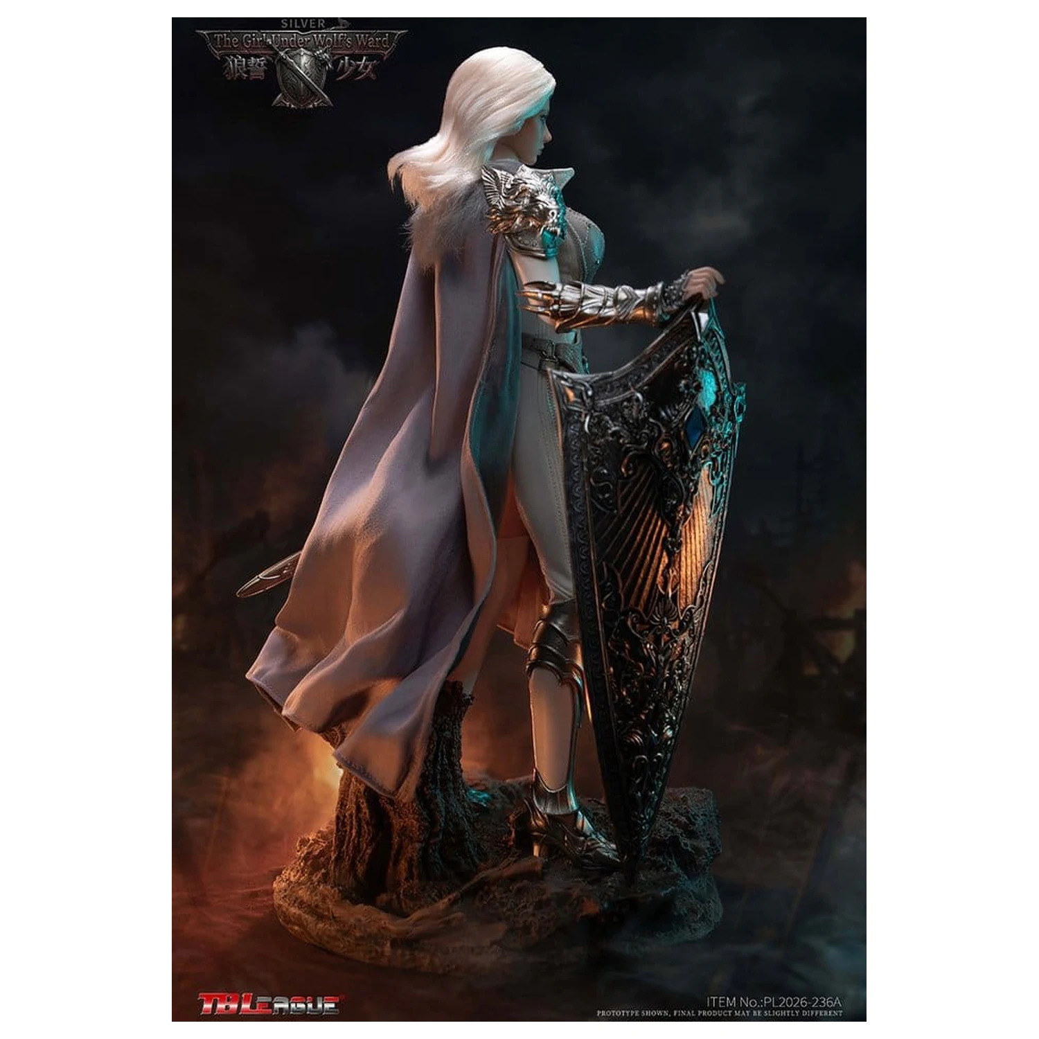 The Girl Under Wolf's Ward Action Figur 1/6 Alina (Silver) 30 cm Produktfoto