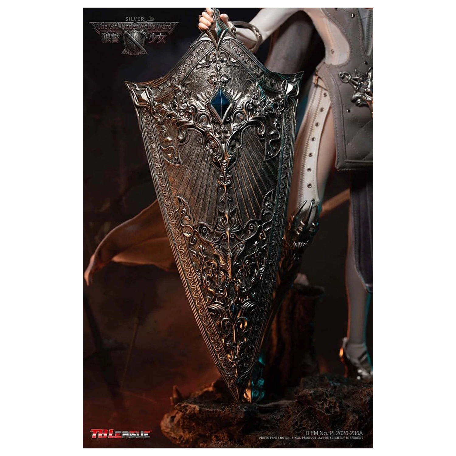 The Girl Under Wolf's Ward Action Figur 1/6 Alina (Silver) 30 cm Produktfoto