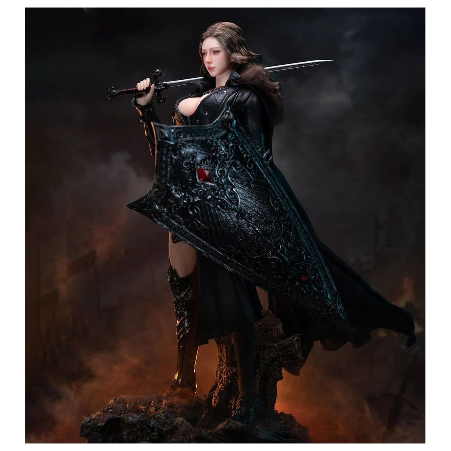 The Girl Under Wolf's Ward Actionfigur 1/6 Eleanor (Black) 30 cm Produktfoto