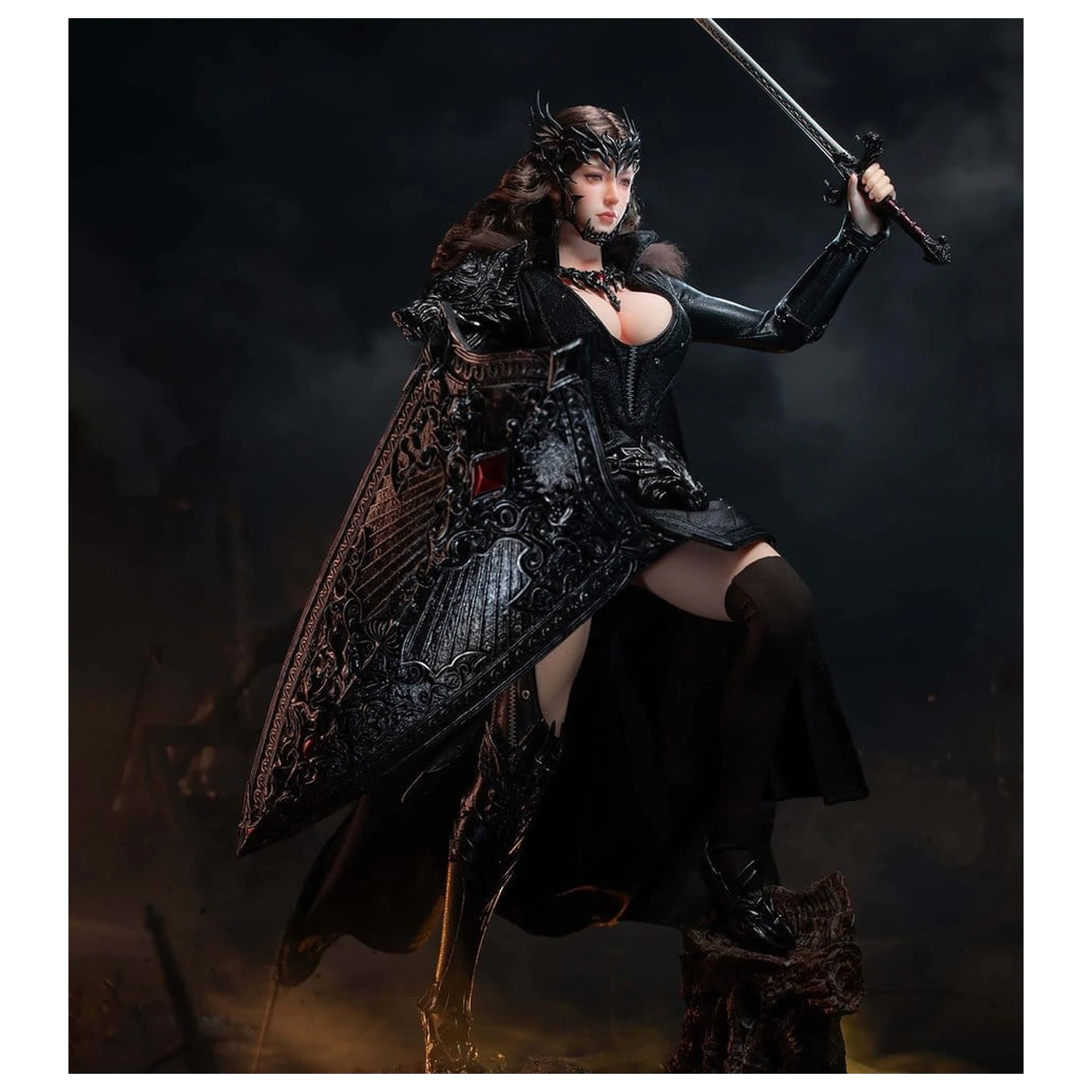The Girl Under Wolf's Ward Actionfigur 1/6 Eleanor (Black) 30 cm Produktfoto