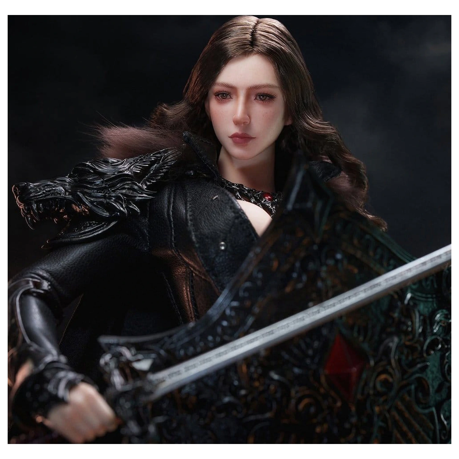 The Girl Under Wolf's Ward Actionfigur 1/6 Eleanor (Black) 30 cm Produktfoto