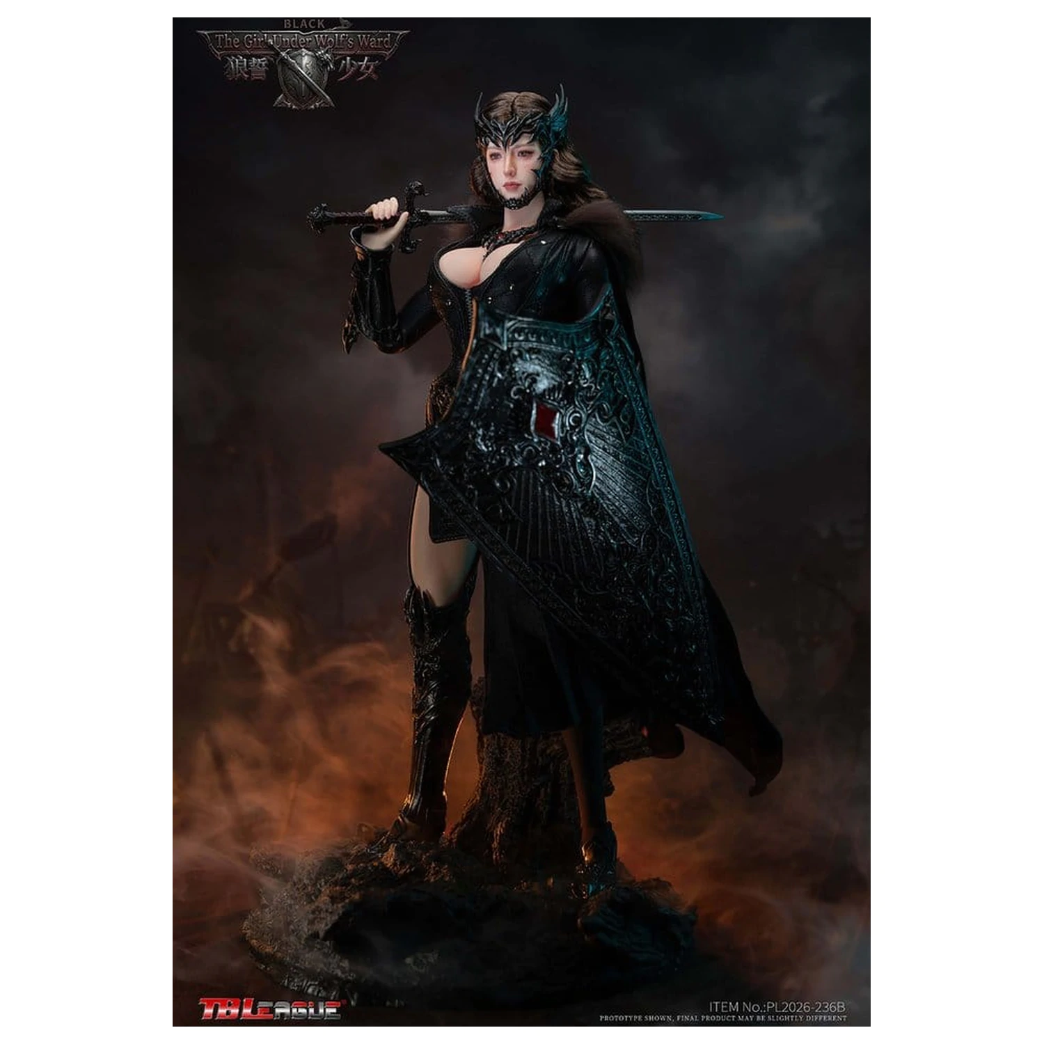 The Girl Under Wolf's Ward Actionfigur 1/6 Eleanor (Black) 30 cm Produktfoto