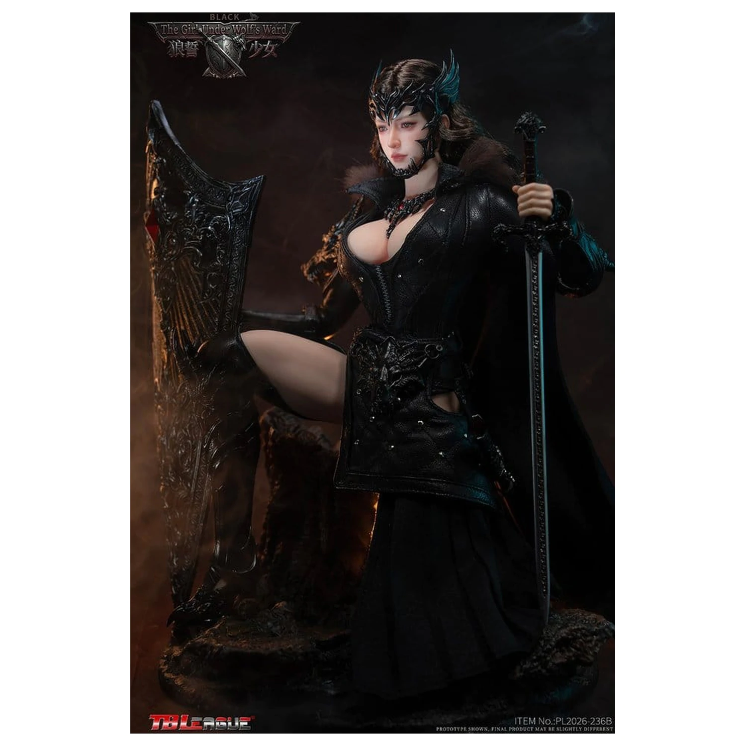 The Girl Under Wolf's Ward Actionfigur 1/6 Eleanor (Black) 30 cm Produktfoto