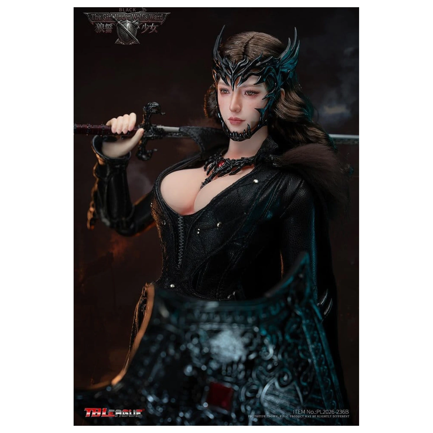 The Girl Under Wolf's Ward Actionfigur 1/6 Eleanor (Black) 30 cm Produktfoto