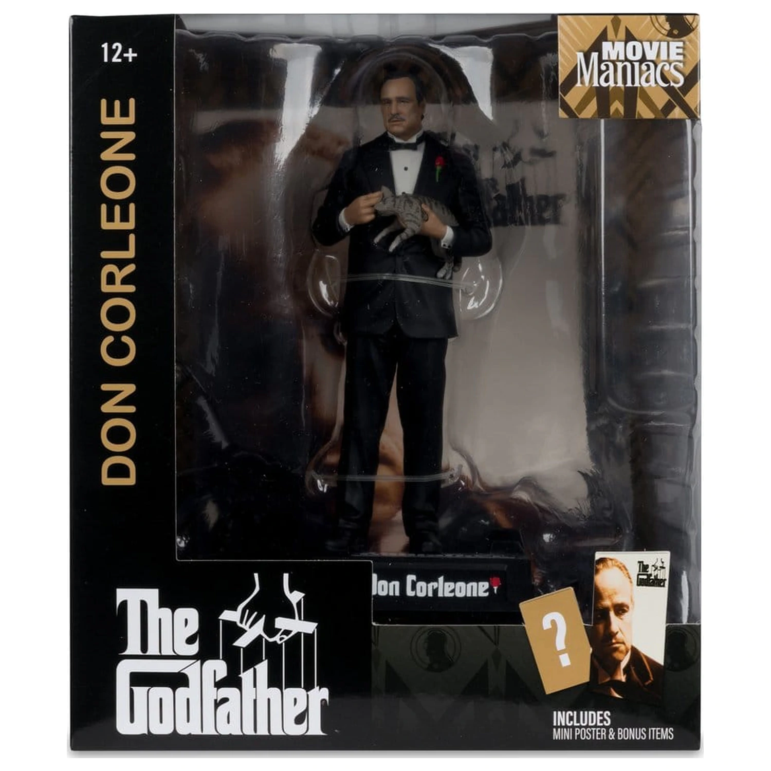 The Godfather Movie Maniacs Paramount Figur Don Corleone 17 cm Produktfoto