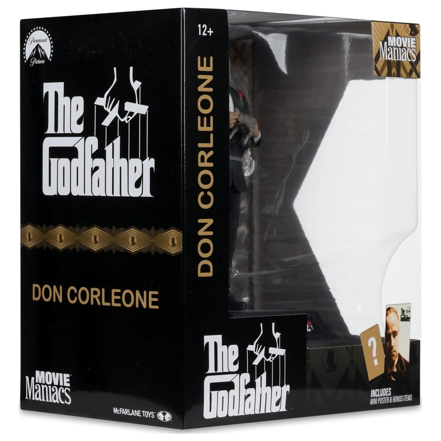 The Godfather Movie Maniacs Paramount Figur Don Corleone 17 cm Produktfoto
