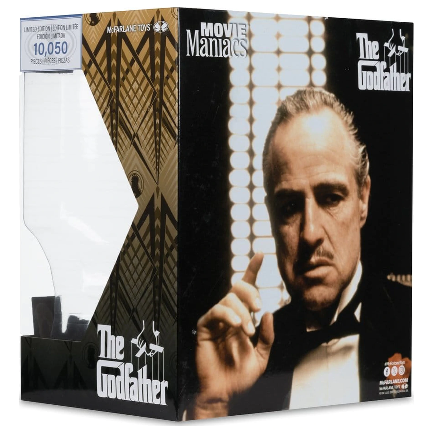 The Godfather Movie Maniacs Paramount Figur Don Corleone 17 cm Produktfoto