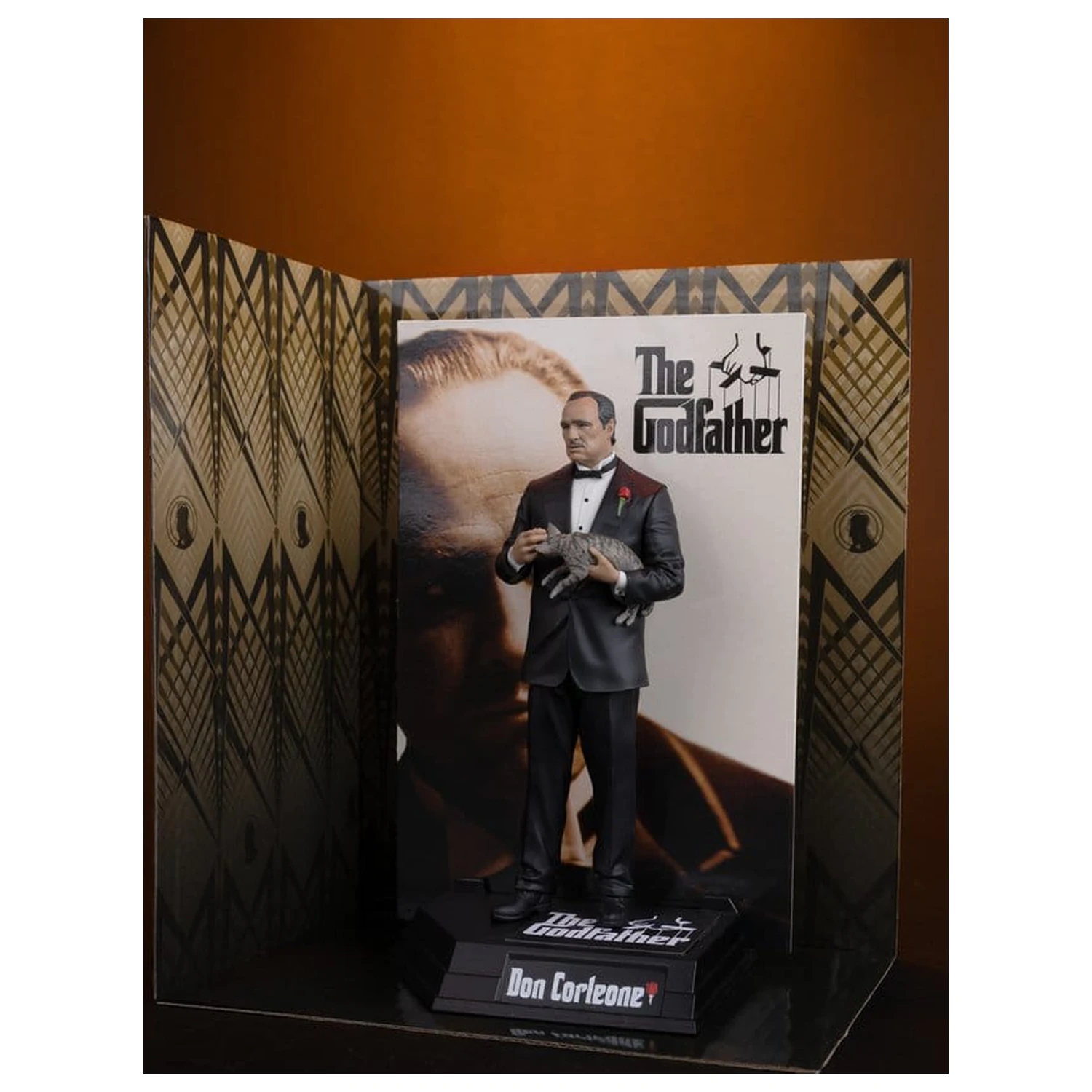 The Godfather Movie Maniacs Paramount Figur Don Corleone 17 cm Produktfoto