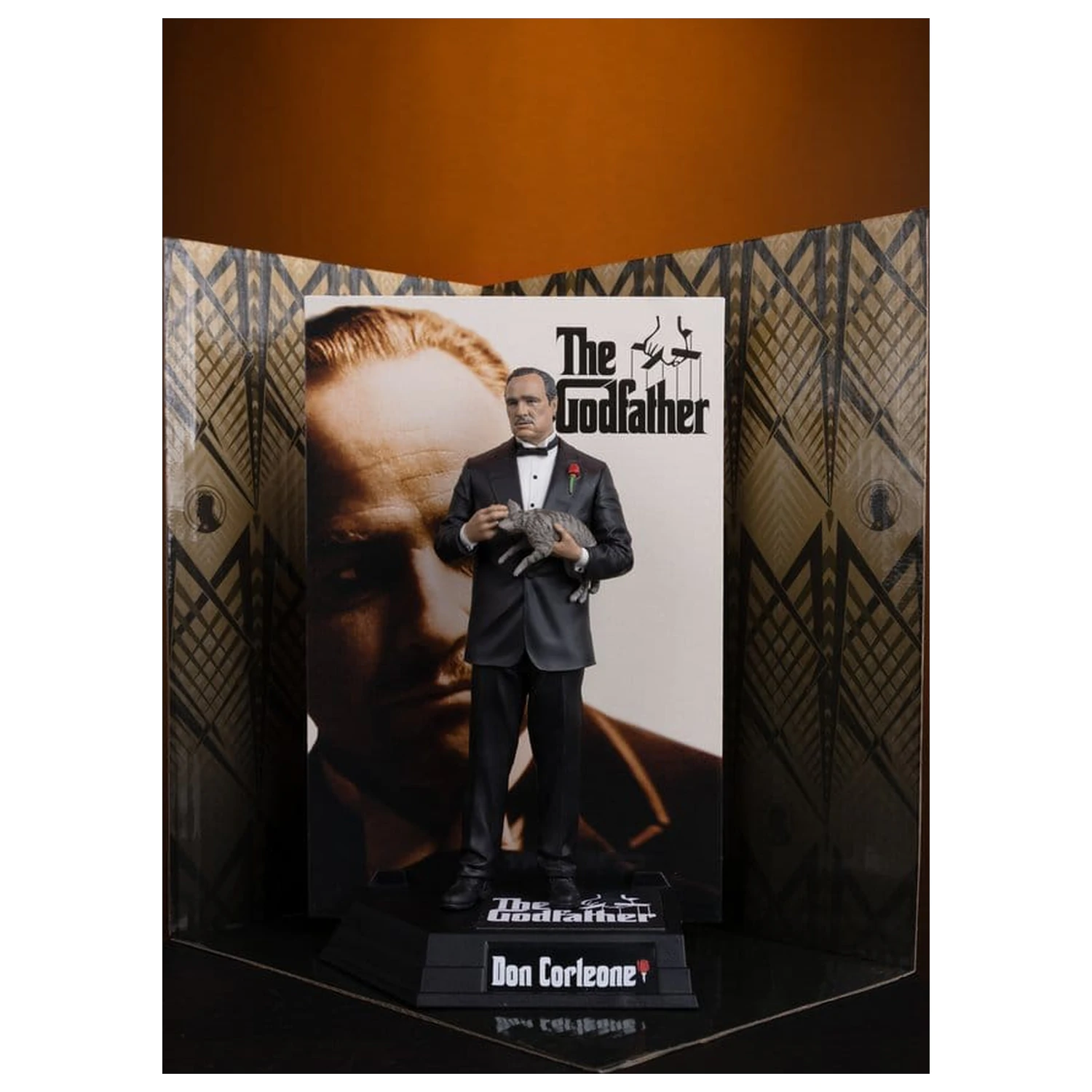 The Godfather Movie Maniacs Paramount Figur Don Corleone 17 cm Produktfoto