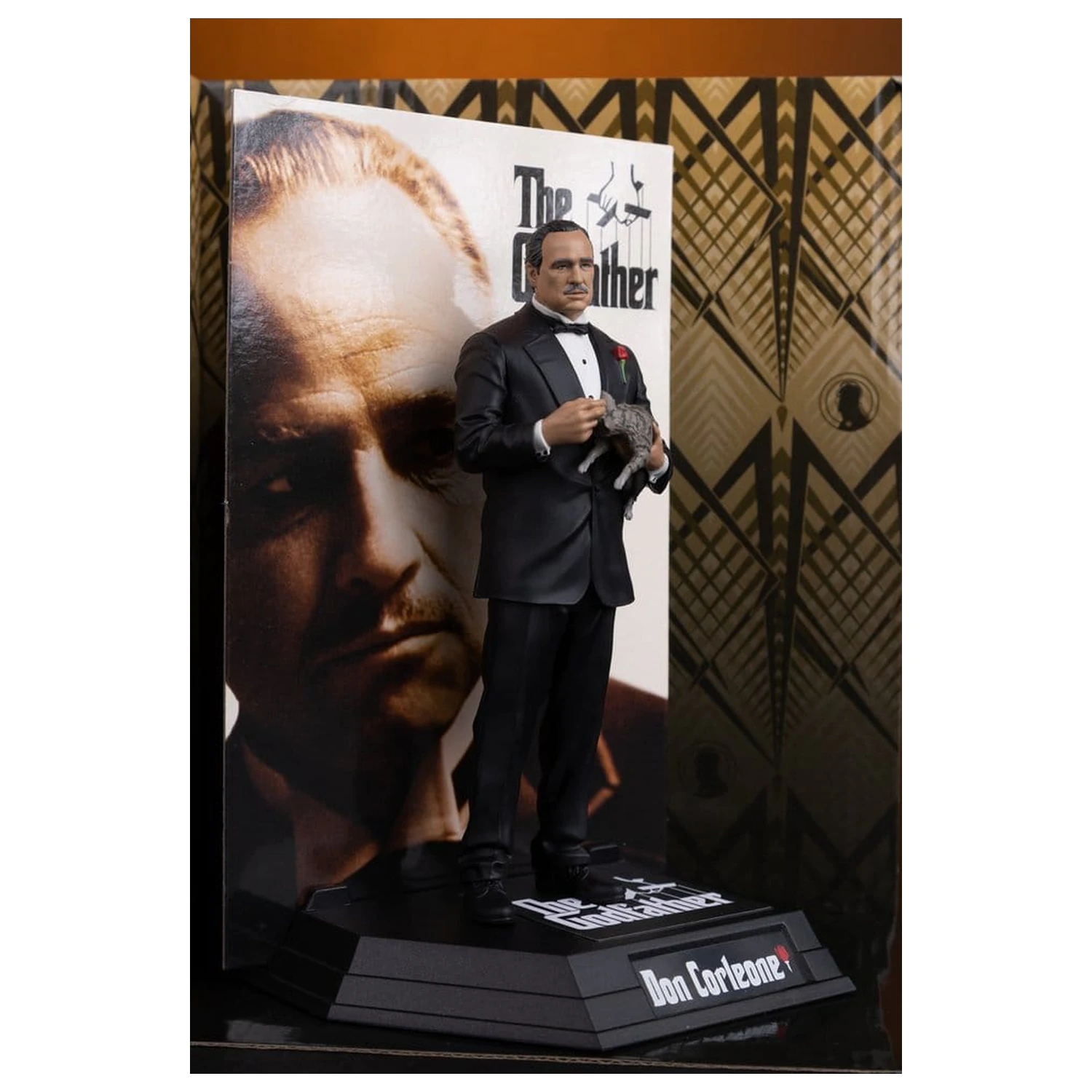 The Godfather Movie Maniacs Paramount Figur Don Corleone 17 cm Produktfoto