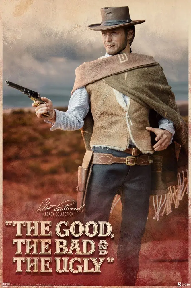 The Good, The Bad and the Ugly Clint Eastwood Legacy Collection Action Figur 1/6 The Man With No Name 30 cm Produktfoto