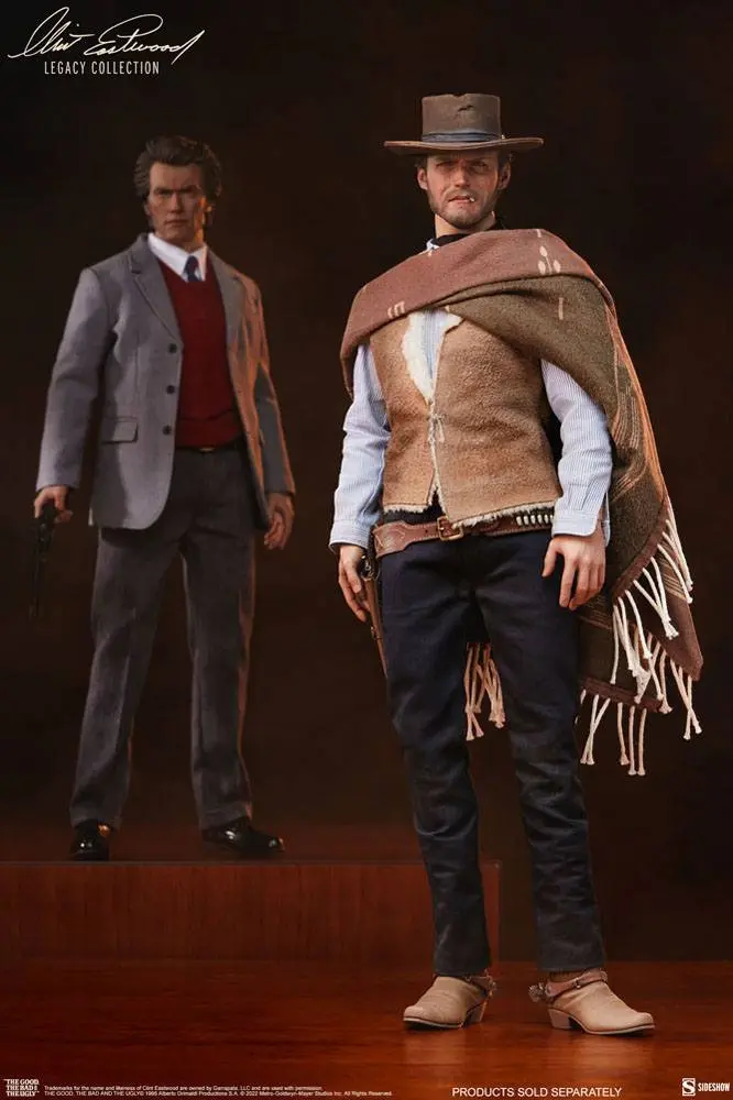 The Good, The Bad and the Ugly Clint Eastwood Legacy Collection Action Figur 1/6 The Man With No Name 30 cm Produktfoto