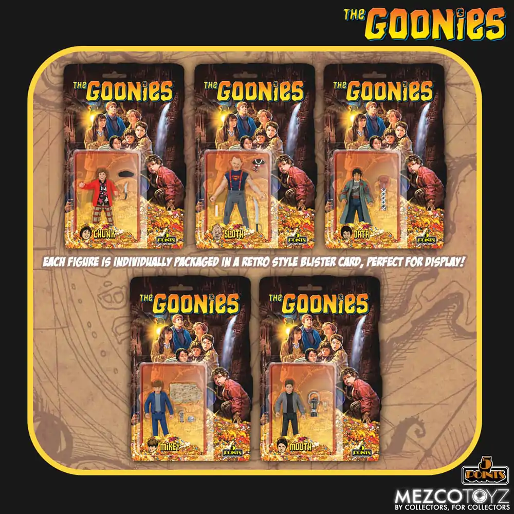 The Goonies 5 Points Actionfiguren The Goonies 9 cm termékfotó