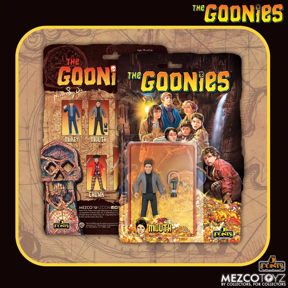 The Goonies 5 Points Actionfiguren The Goonies 9 cm termékfotó