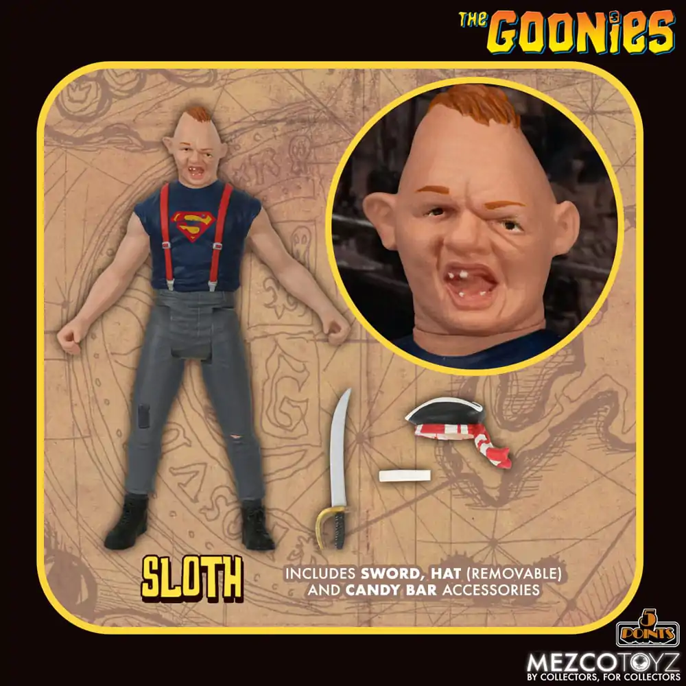 The Goonies 5 Points Actionfiguren The Goonies 9 cm termékfotó