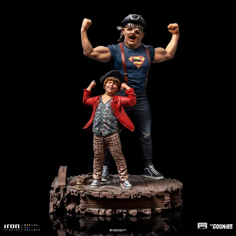 The Goonies Art Scale Statue 1/10 Sloth and Chunk 23 cm termékfotó