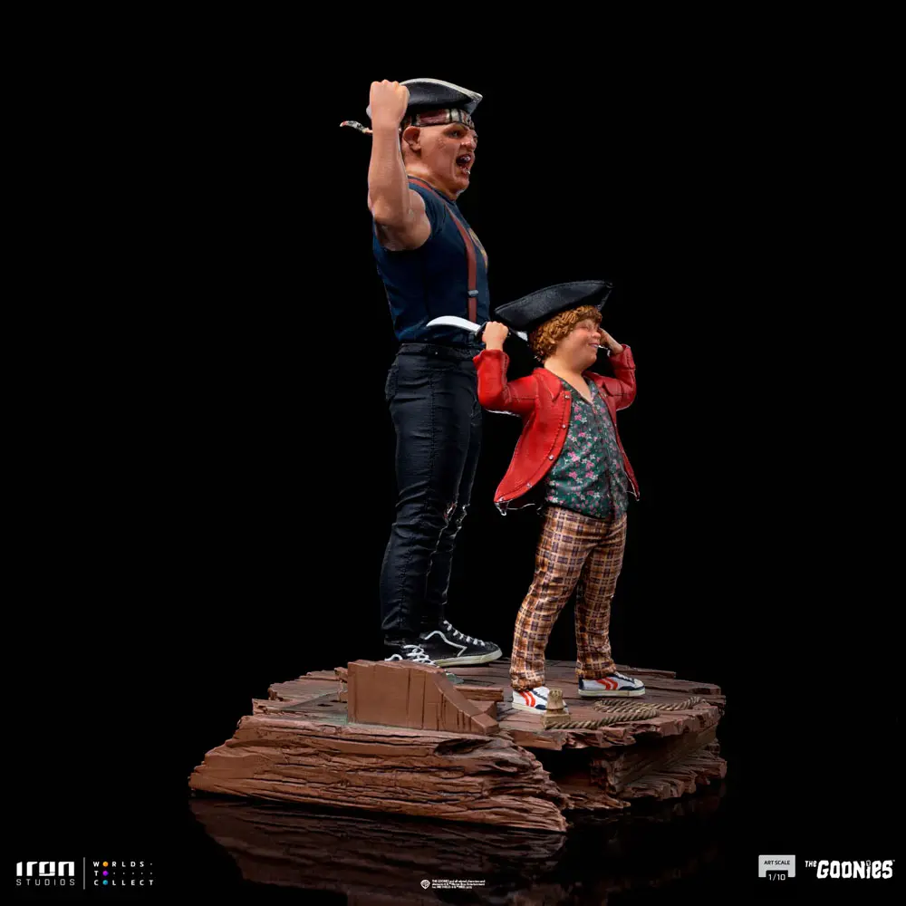 The Goonies Art Scale Statue 1/10 Sloth and Chunk 23 cm termékfotó