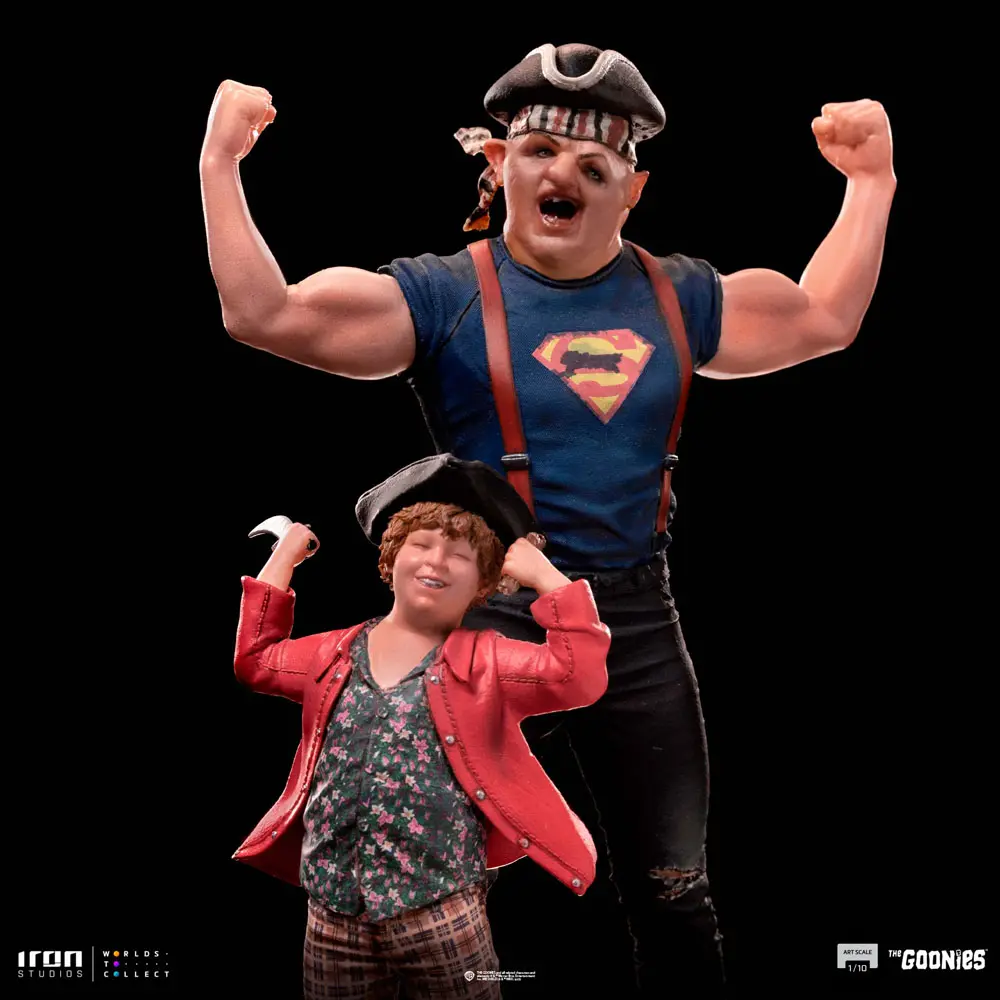 The Goonies Art Scale Statue 1/10 Sloth and Chunk 23 cm termékfotó