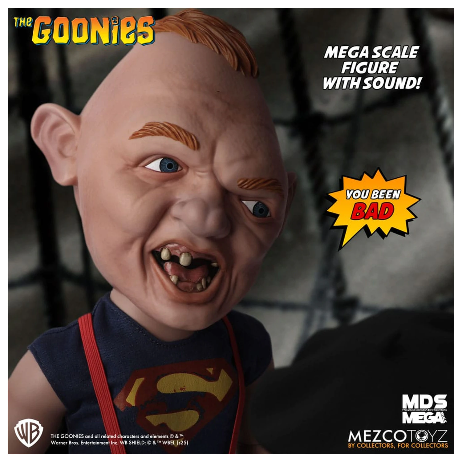 The Goonies MDS Mega Scale Puppe Talking Sloth mit Sound 38 cm Produktfoto