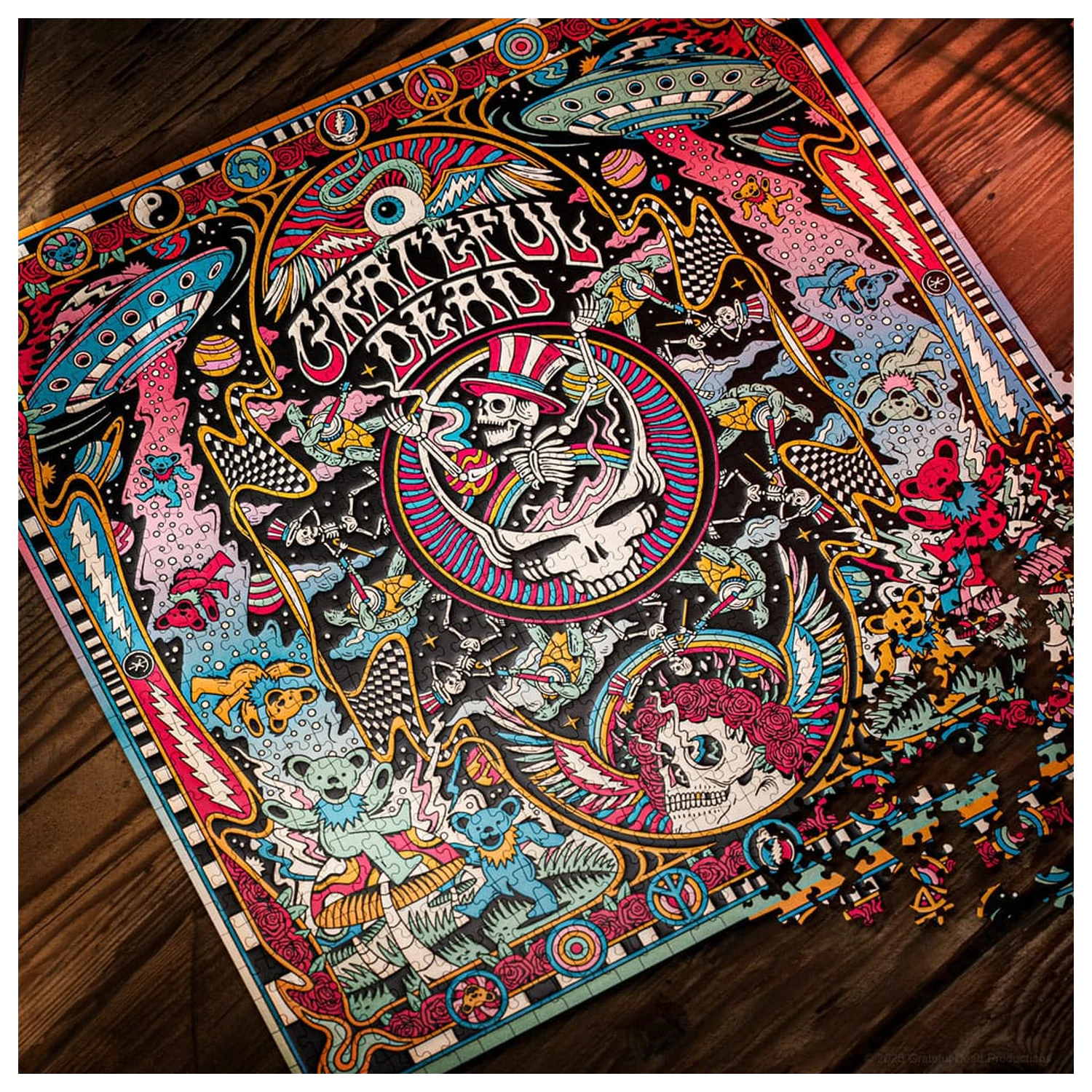 The Grateful Dead mehrdimensionales Puzzle (1000 Teile) Produktfoto