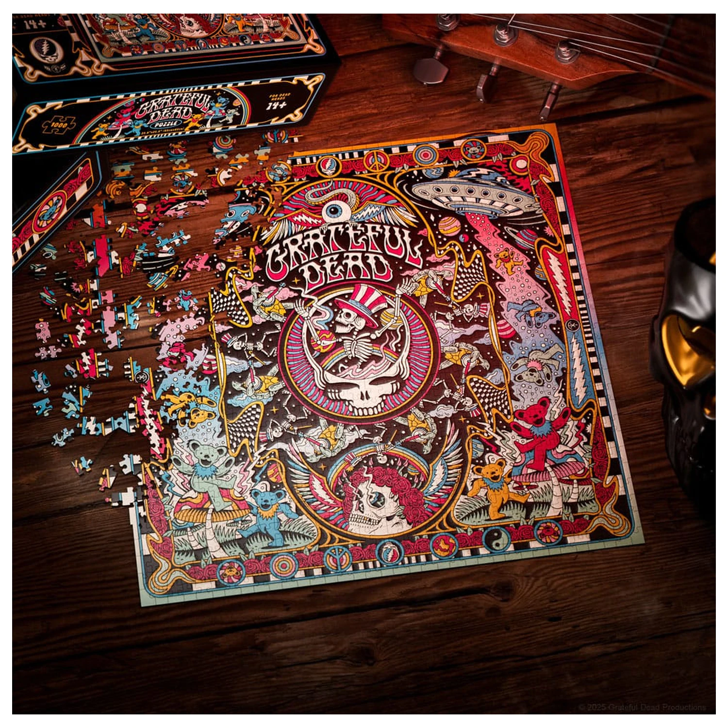 The Grateful Dead mehrdimensionales Puzzle (1000 Teile) Produktfoto