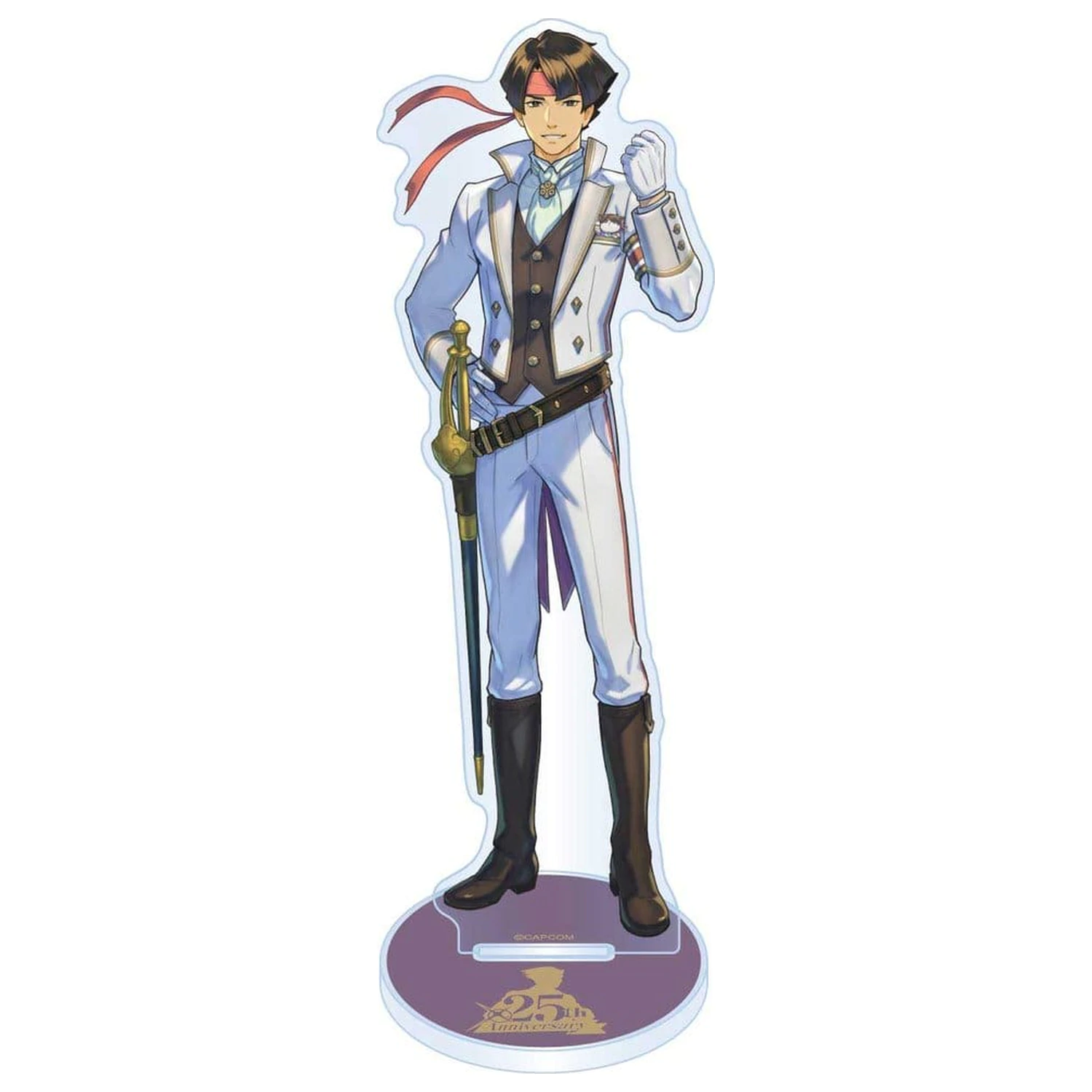 The Great Ace Attorney 25th Anniversary Acrylaufsteller Kazuma Asogi Main Visual Produktfoto