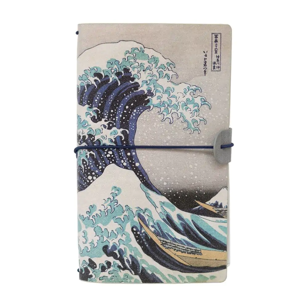 The Great Wave of Kanagawa Hokusai Notizbuch Produktfoto