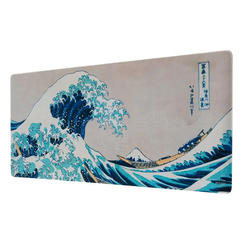 The Great Wave of Kanagawa Hokusai Gaming Schreibtischunterlage termékfotó