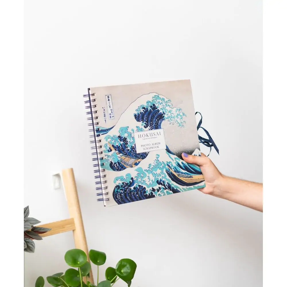 The Great Wave of Kanagawa Hokusai Scrapbook Fotoalbum Produktfoto