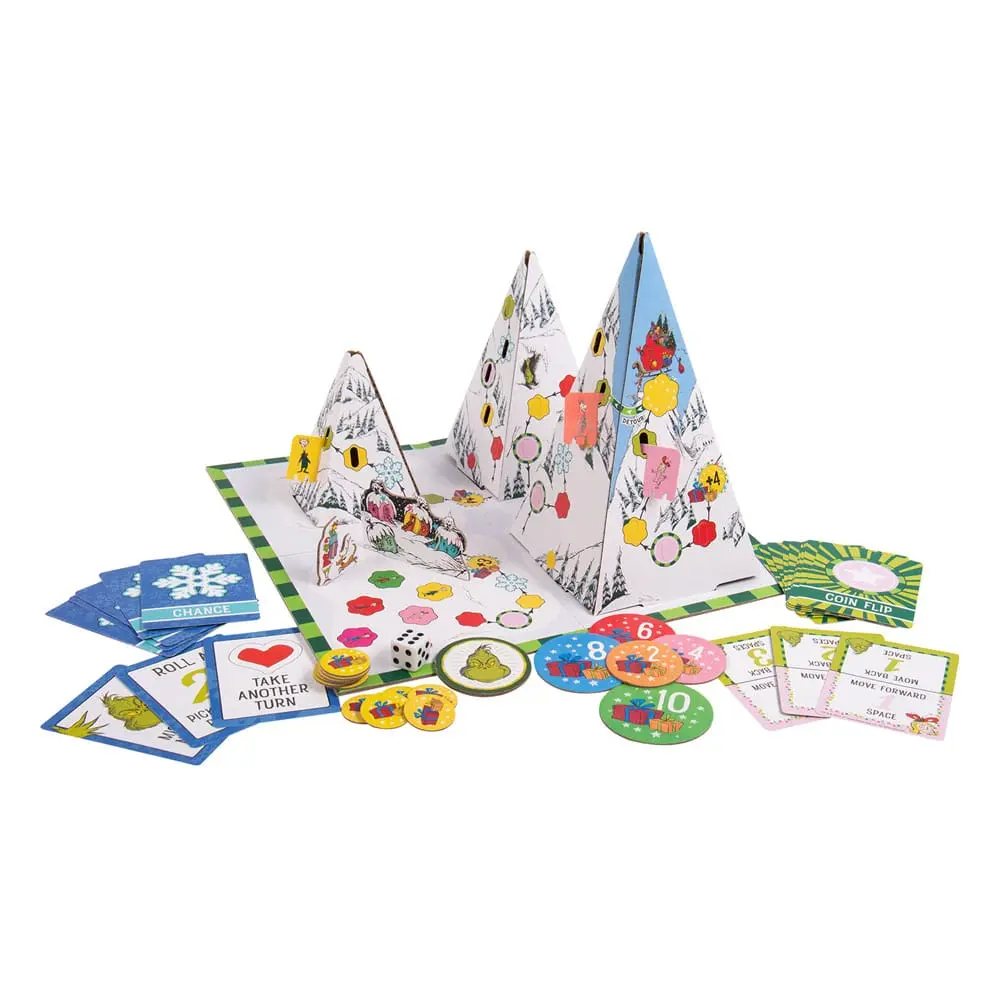 The Grinch 3D Brettspiel *Englische Version* Produktfoto
