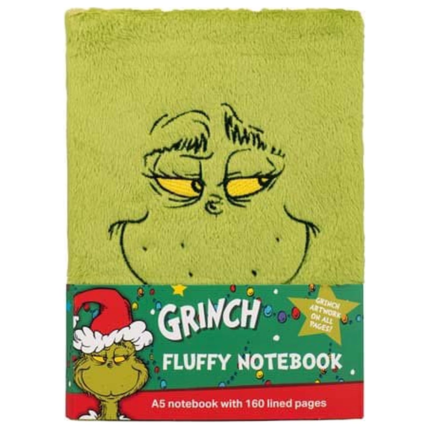 The Grinch Notizbuch A5 Produktfoto