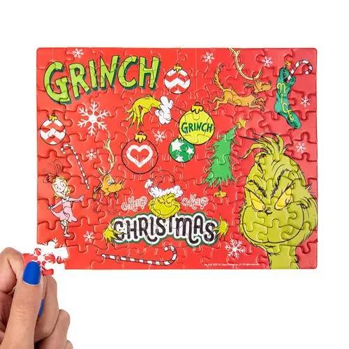 Der Grinch Tasse und Puzzle Set Produktfoto