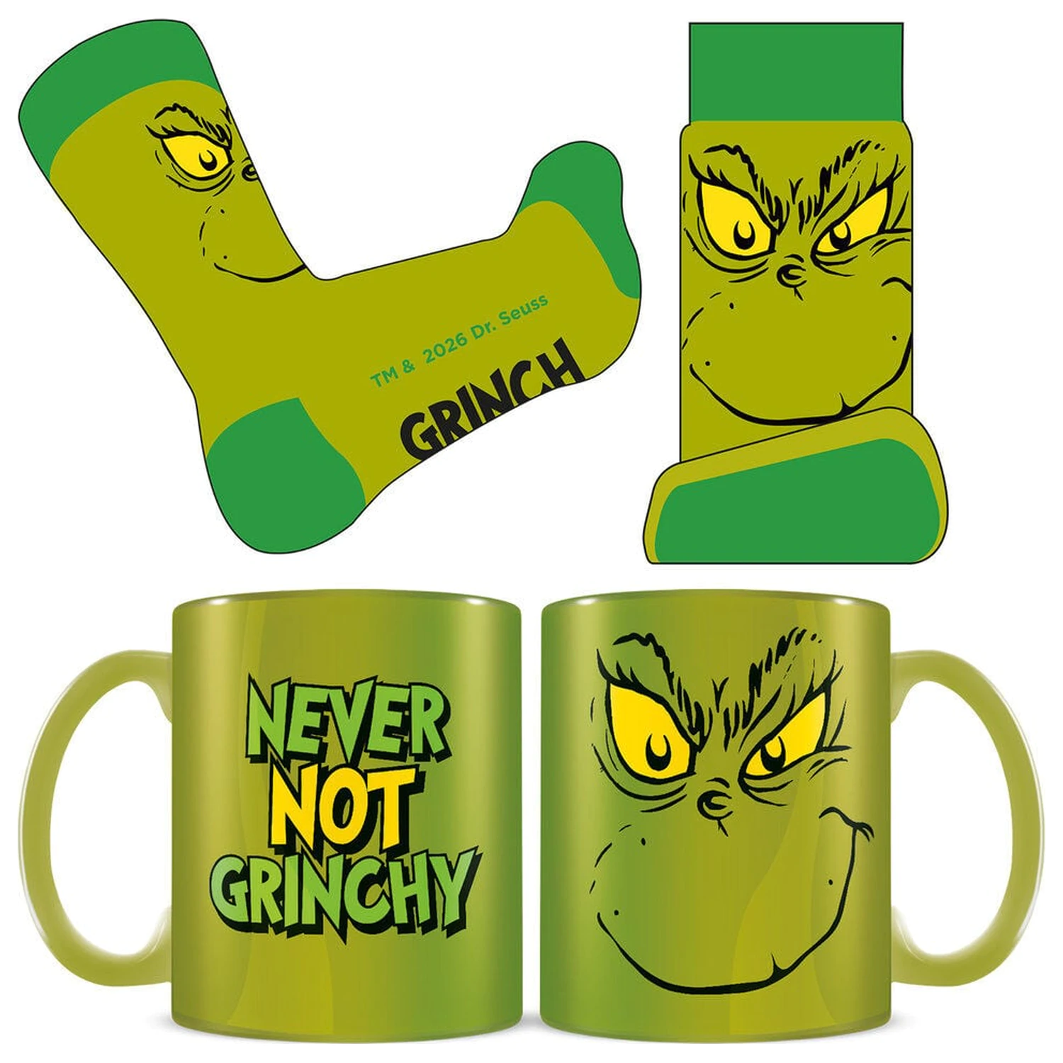 The Grinch Tasse & Socken Set Produktfoto