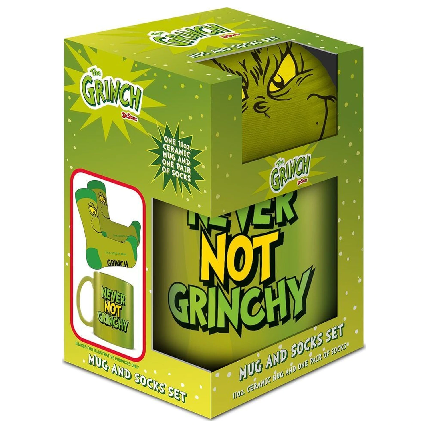 The Grinch Tasse & Socken Set Produktfoto
