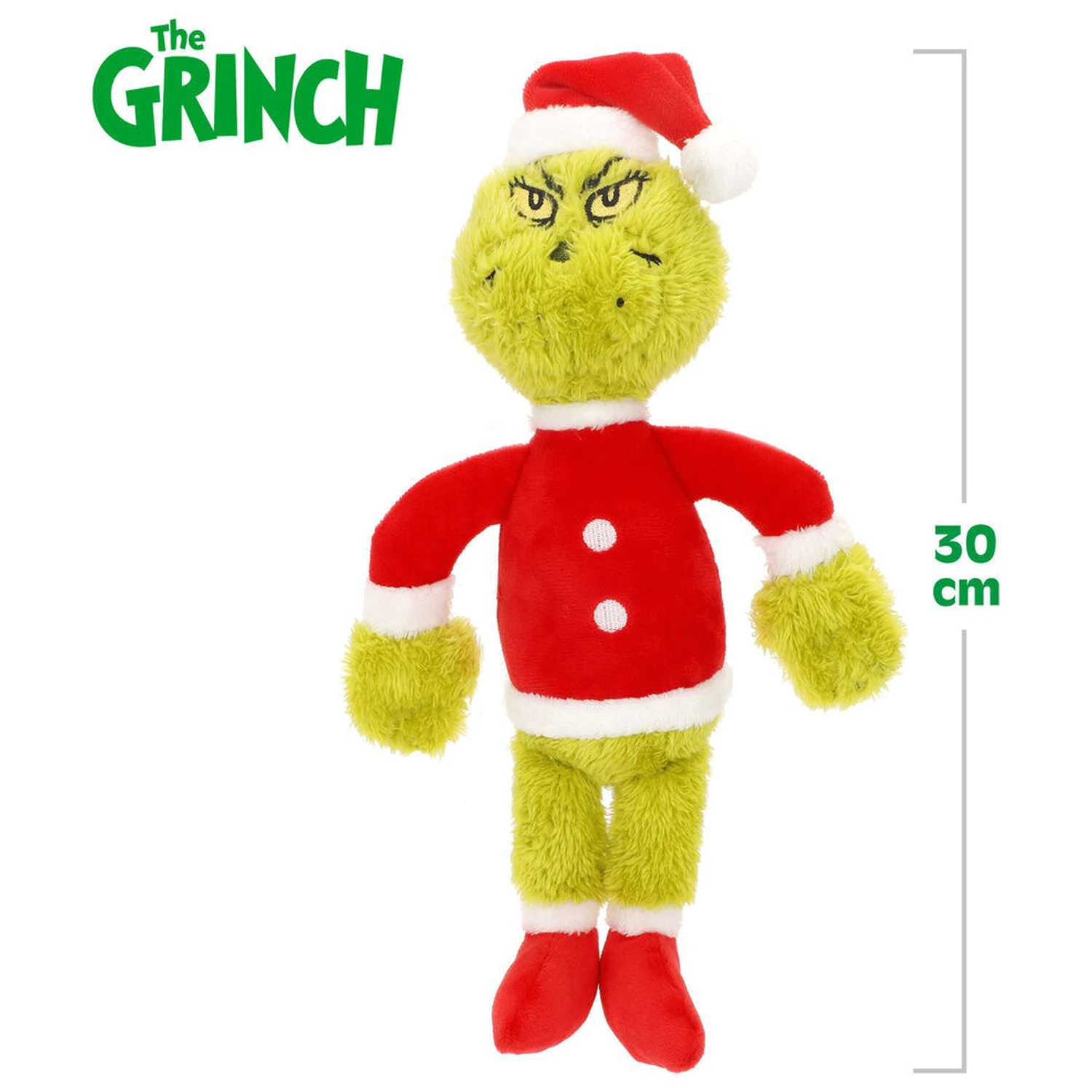 The Grinch Father Christmas Plüschtier 30cm Produktfoto