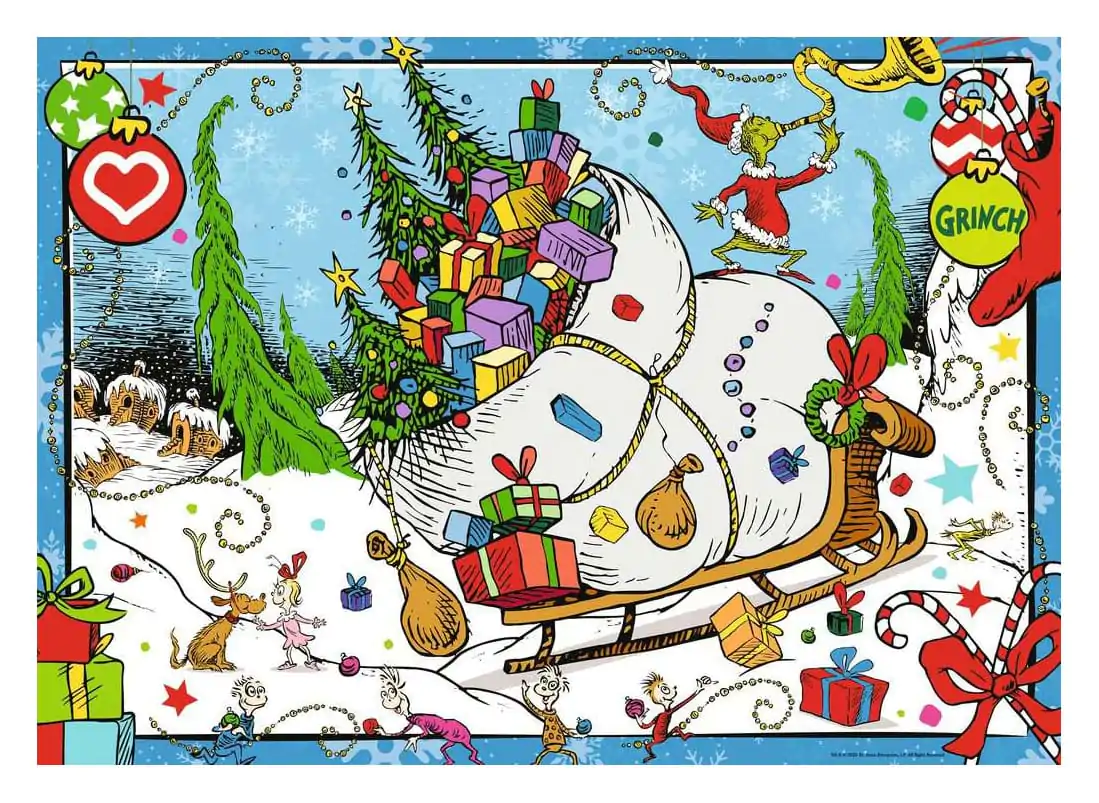 The Grinch Puzzle Poster (1000 Teile) termékfotó