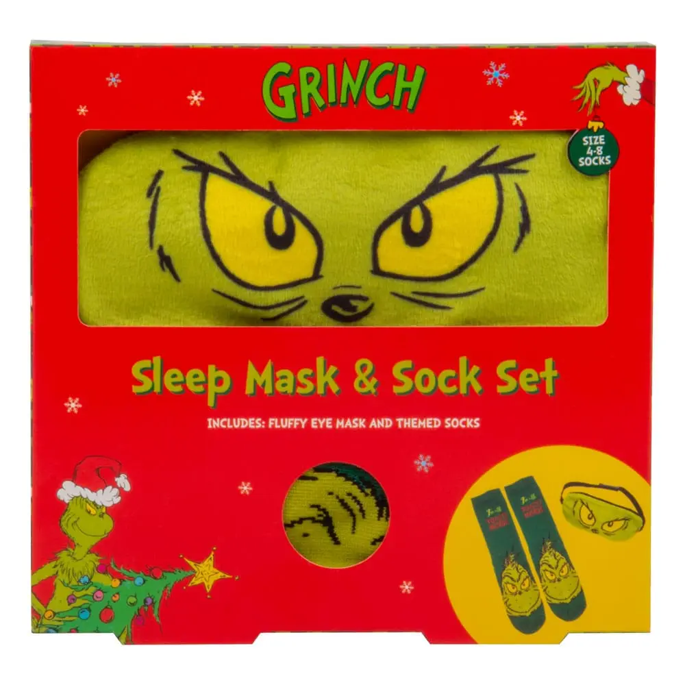 The Grinch Socken & Schlafmaske Set termékfotó