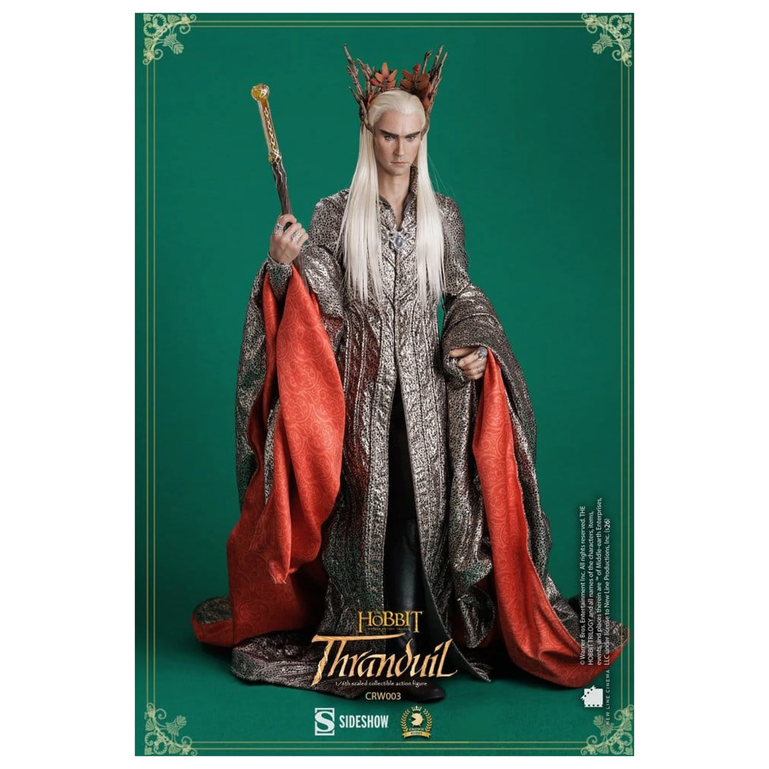 The Hobbit Action Figur 1/6 Thranduil 30 Zentimeter Produktfoto