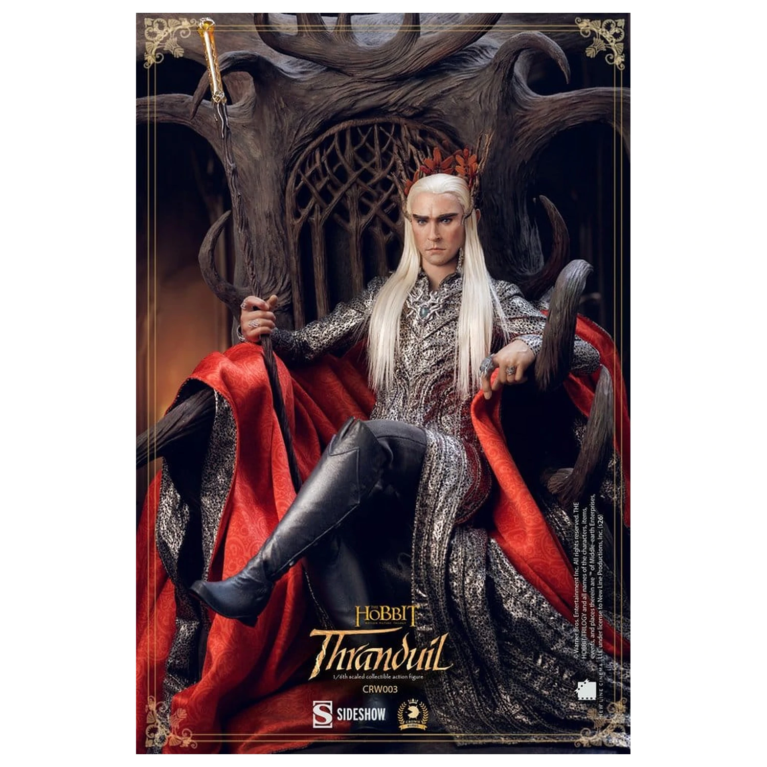 The Hobbit Action Figur 1/6 Thranduil 30 Zentimeter Produktfoto