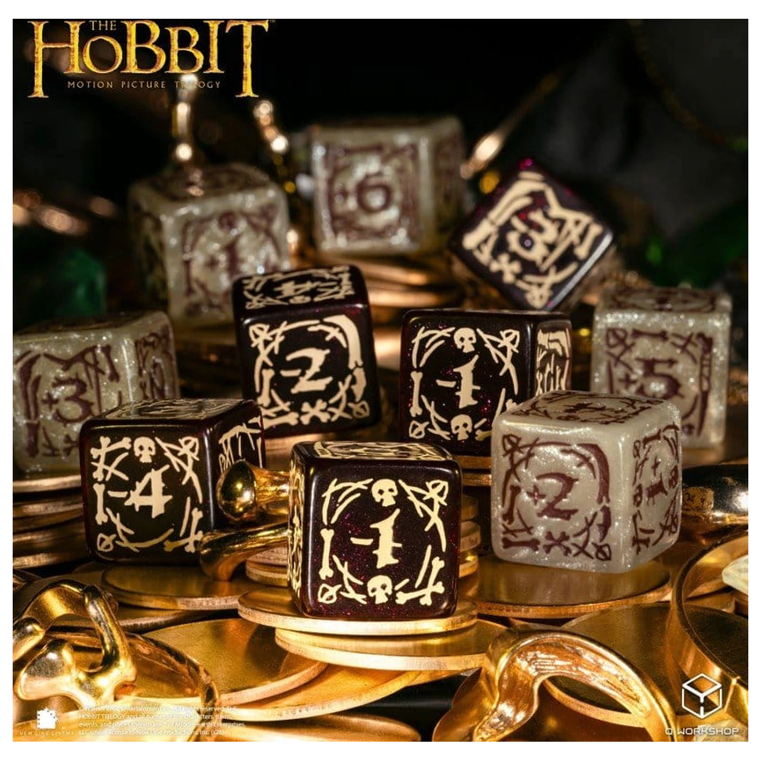 The Hobbit: 10 W6 Würfel Set Goblins Produktfoto