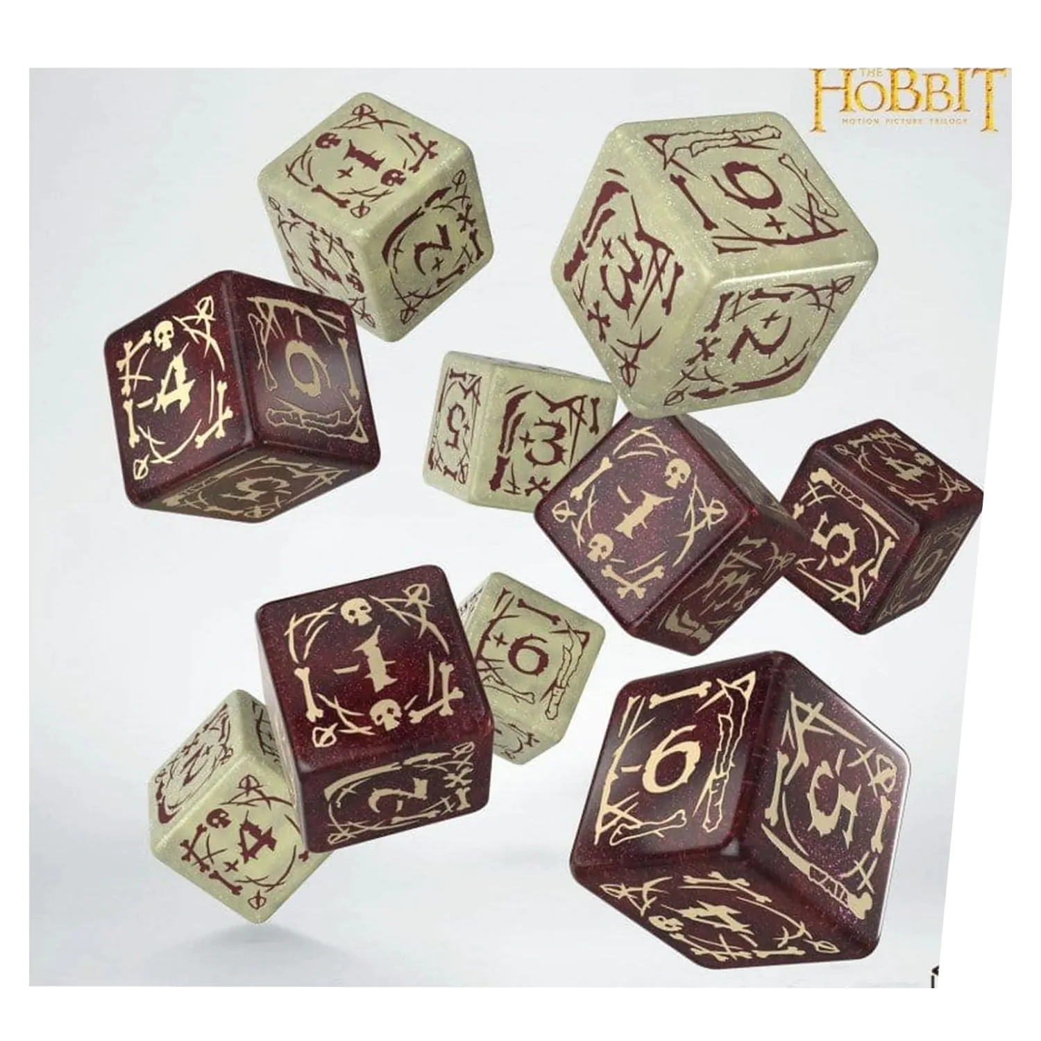 The Hobbit: 10 W6 Würfel Set Goblins Produktfoto