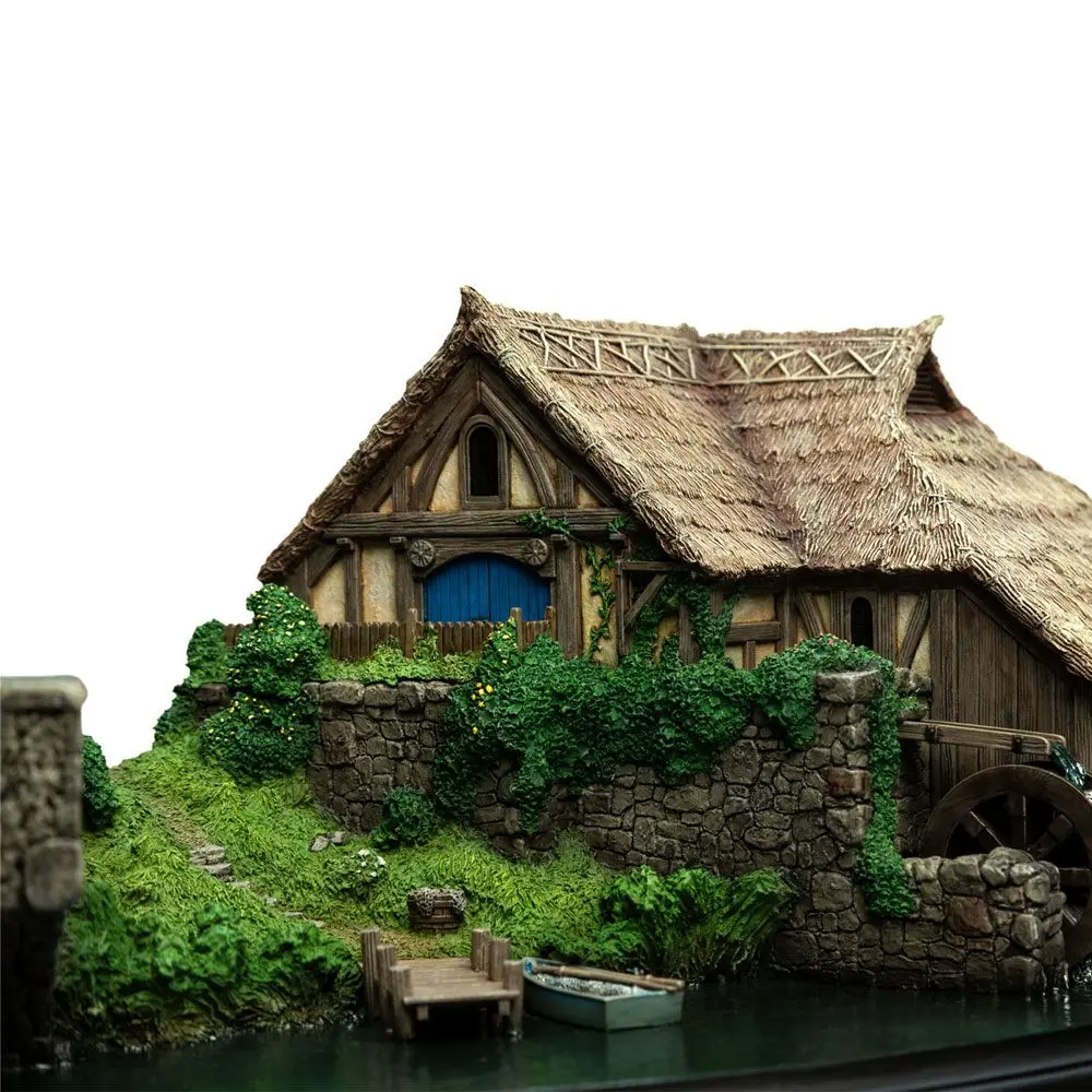 Der Hobbit: Eine unerwartete Reise Diorama Hobbiton Mill & Bridge 31 x 17 cm termékfotó