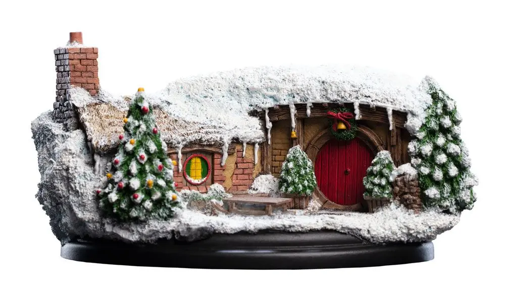 Der Hobbit Eine unerwartete Reise Statue Beutelhaldenweg 35 Christmas Edition 7 cm termékfotó