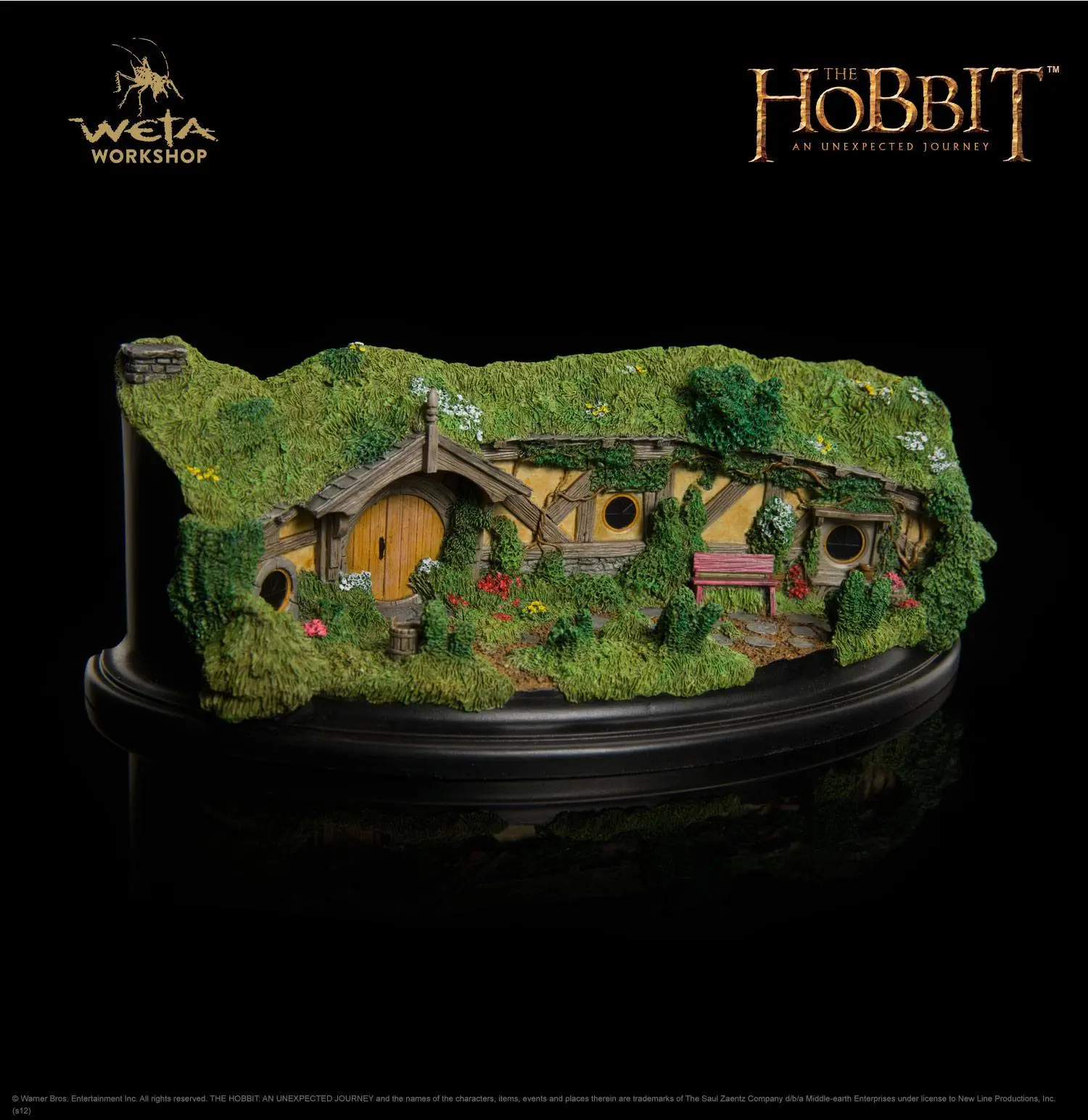 Der Hobbit Eine unerwartete Reise Statue The Great Garden Smial 20 cm Produktfoto