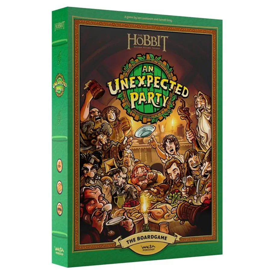 Der Hobbit An Unexpected Party Brettspiel *Englische Version* termékfotó