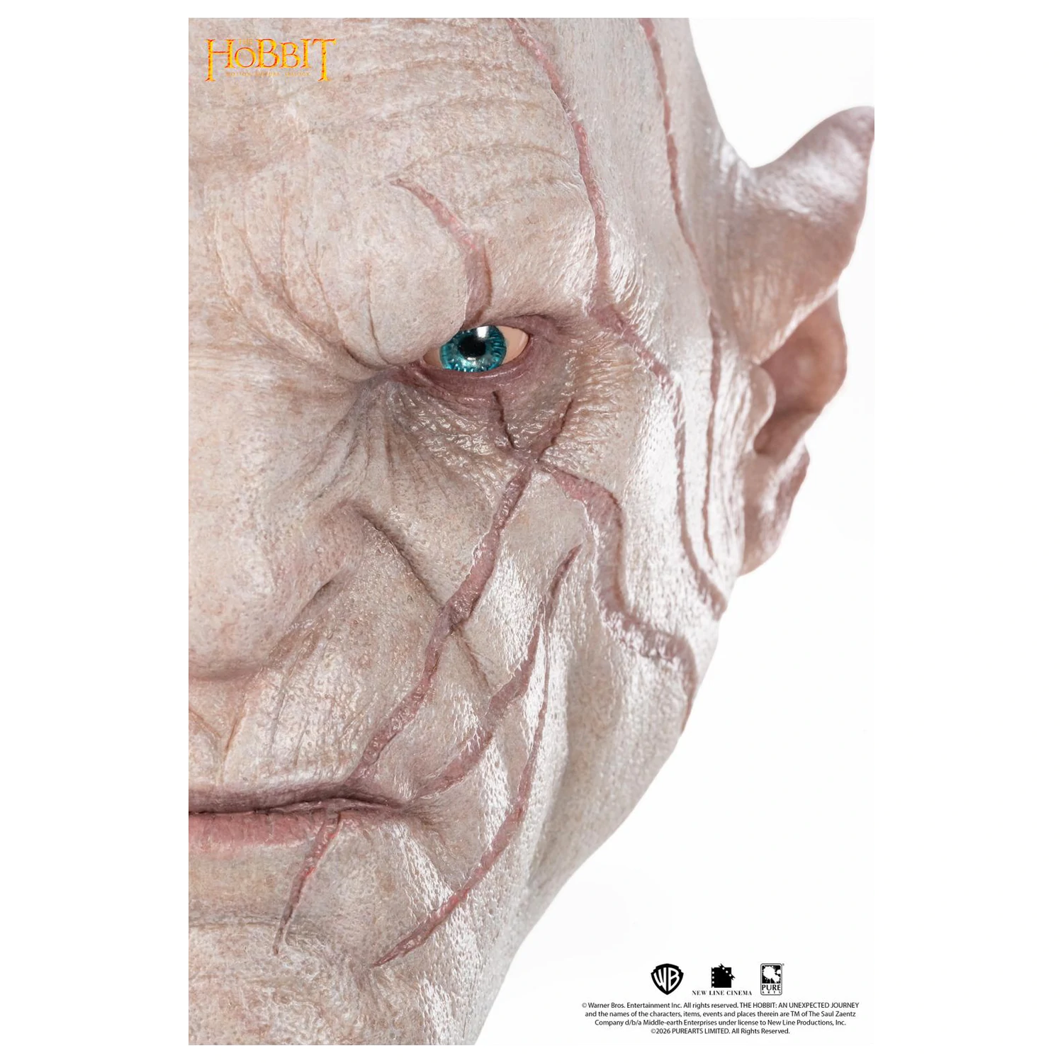 Der Hobbit Kunst-Maske Azog Replika 1/1 54 Zentimeter Produktfoto