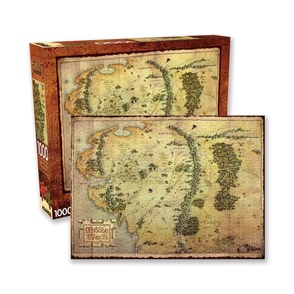 Der Hobbit Puzzle Map (1000 Teile) termékfotó